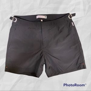 Orlebar Brown size 30 Black setter swim short EUC